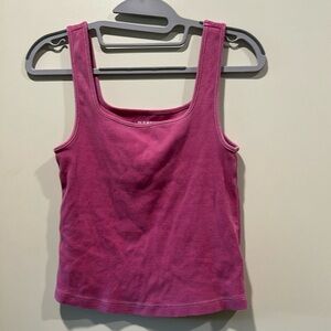 Classic pink tank